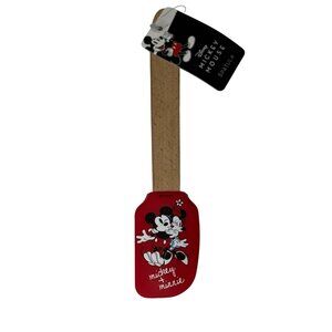 Disney Mickey & Minnie Red Silicone Spatula Kitchen Baking Tool